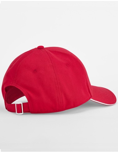 BEE-B825C-EarthAware® Classic Organic Cotton 5 Panel Cap - Sandwich Peak